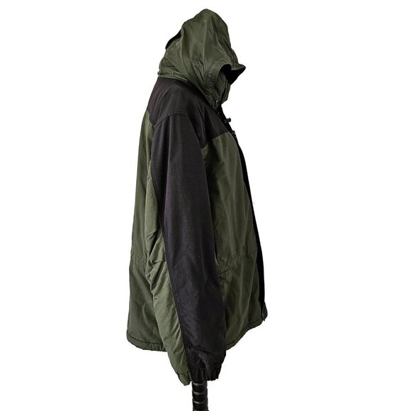 LL Bean Green and Black Jacket - Picture 2 of 5